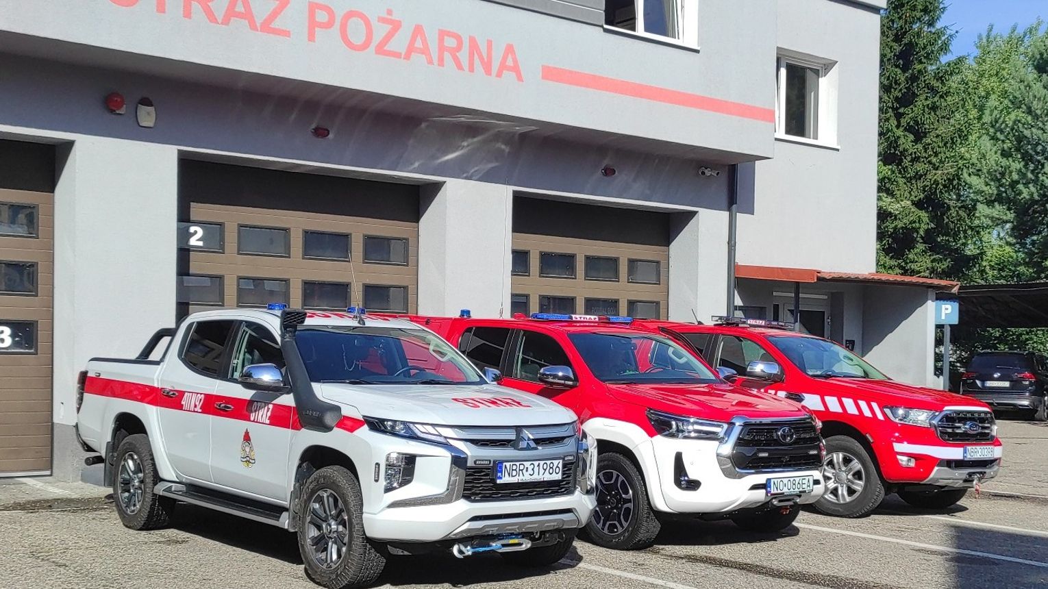 Nowy lekki samochód rozpoznawczo-ratowniczy w PSP Braniewo