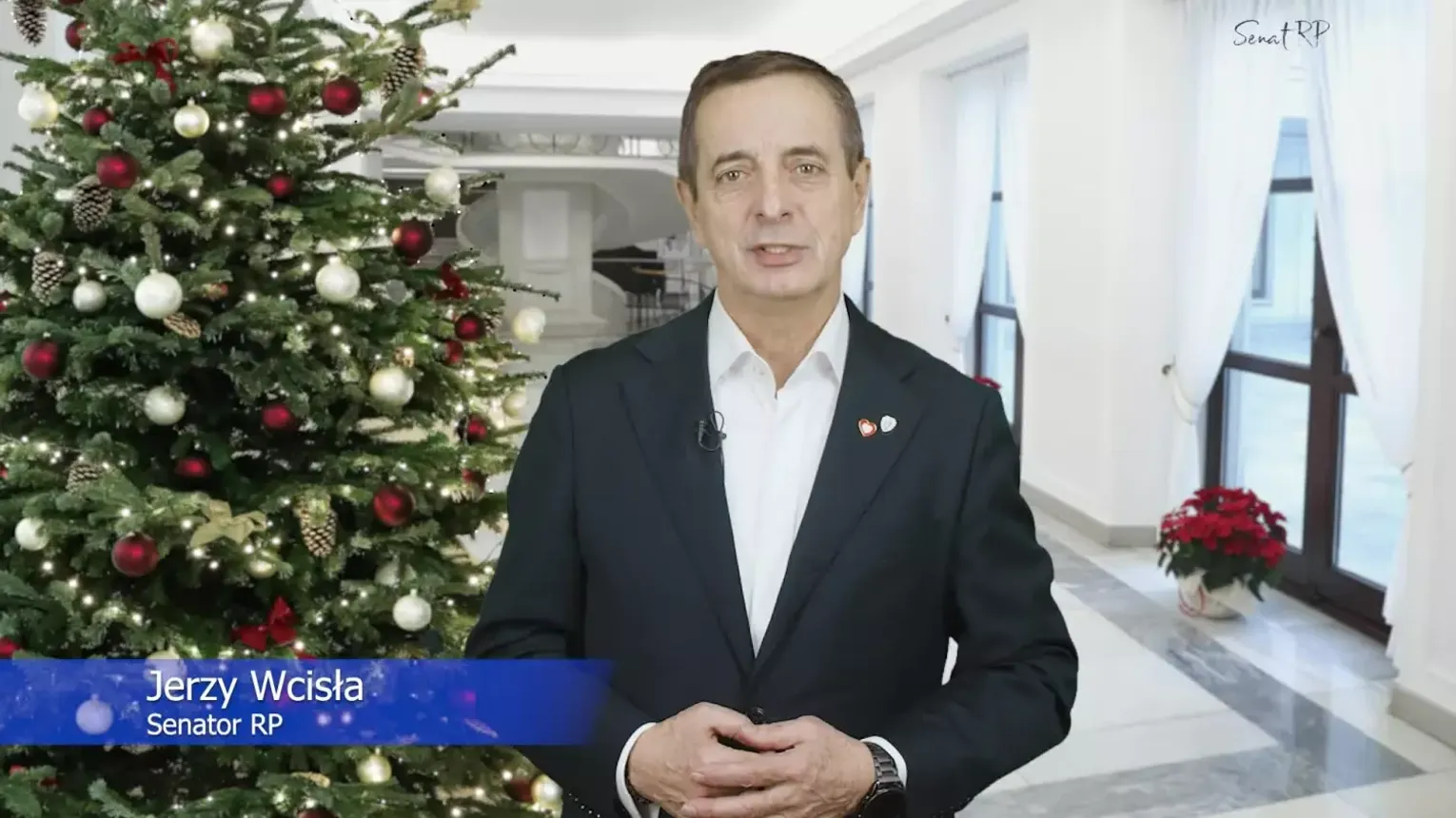 Świąteczne życzenia od senatora Jerzego Wcisły. „Bądźmy wspólnotą”