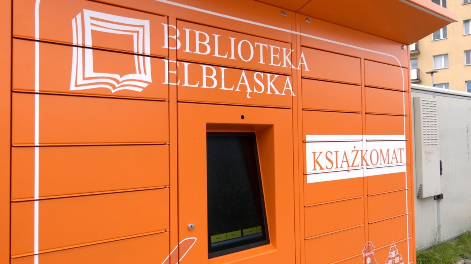 W Elblągu pojawił się nowy książkomat [WIDEO]