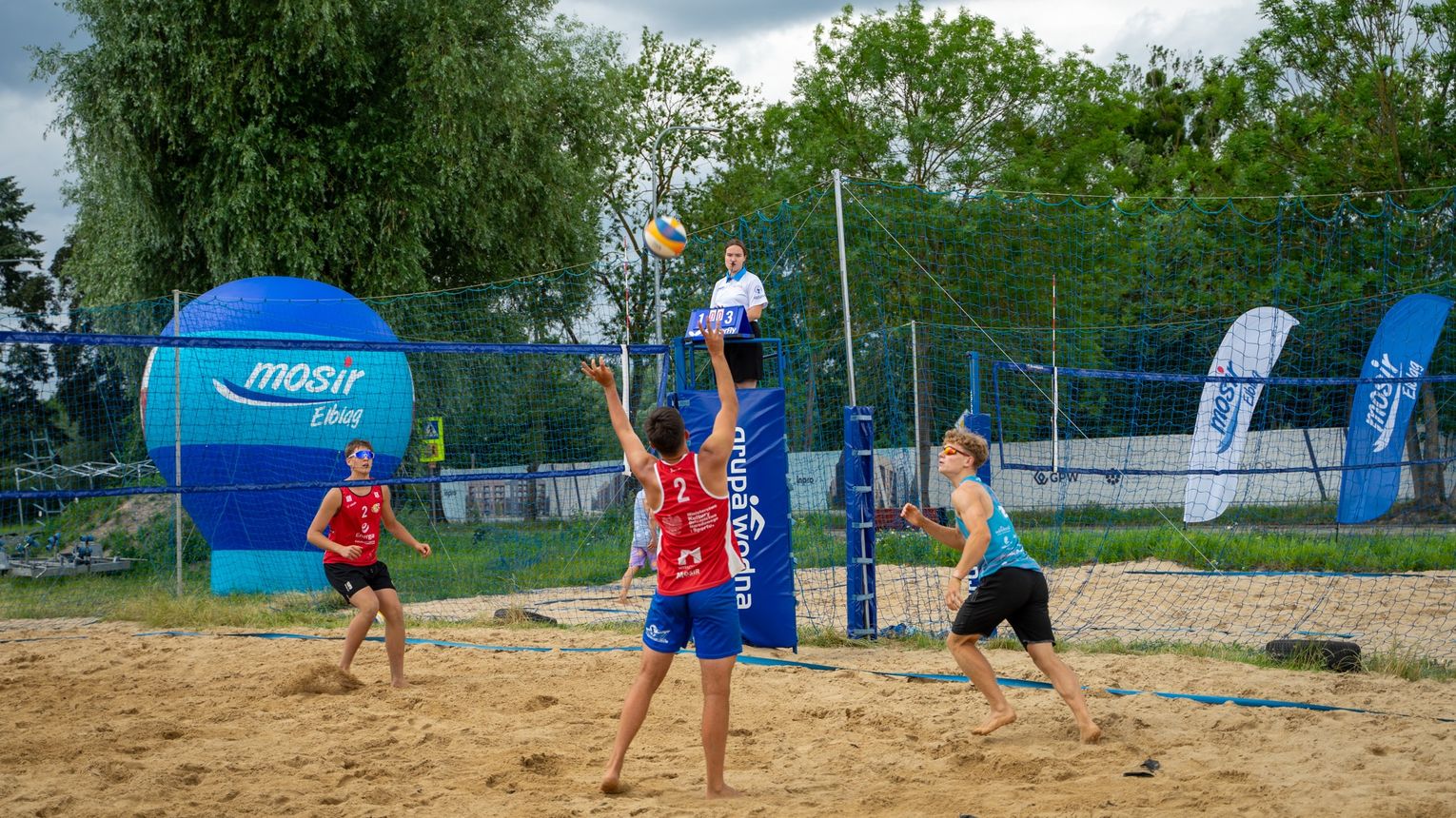 Wakacyjny Turniej Siatkówki Plażowej w Parku Wodny Dolinka