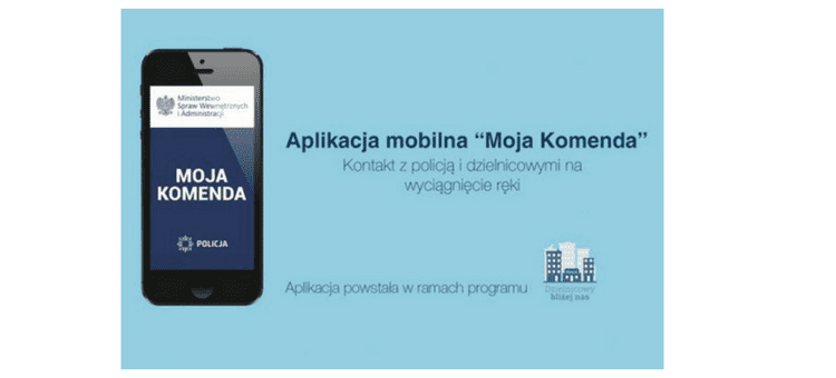 Aplikacja „Moja Komenda” - wyszukaj dzielnicowego