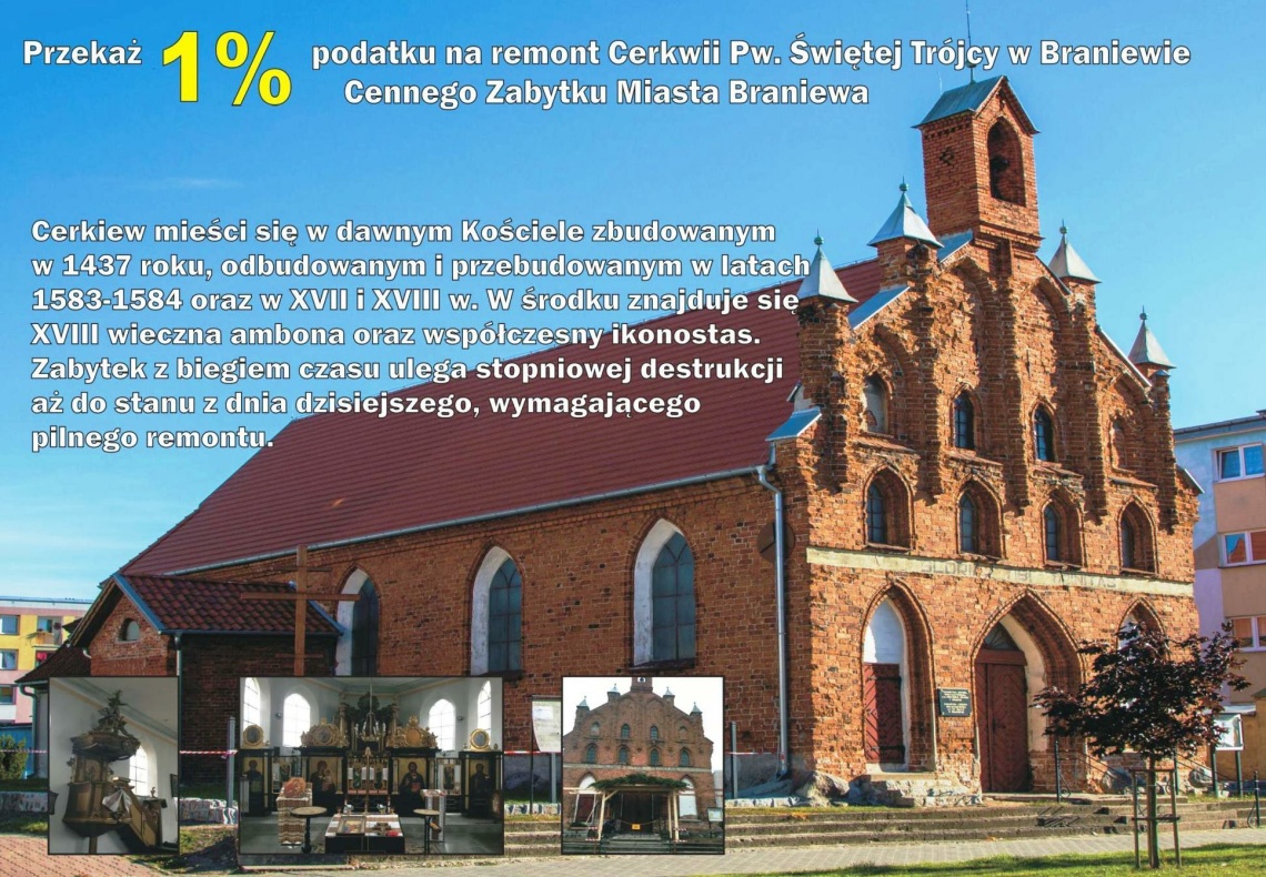 Braniewski zabytek  potrzebuje wsparcia