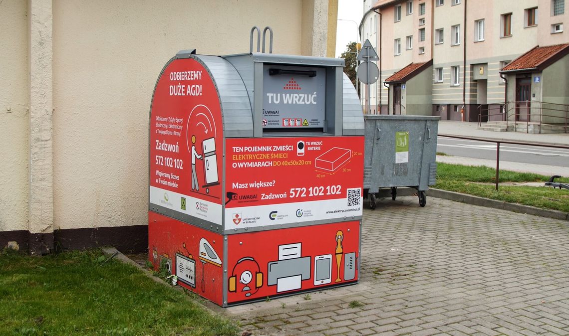 Czerwone pojemniki znów w akcji. Elbląg przedłuża ważną umowę Czerwone pojemniki znów w akcji. Elbląg przedłuża ważną umowę