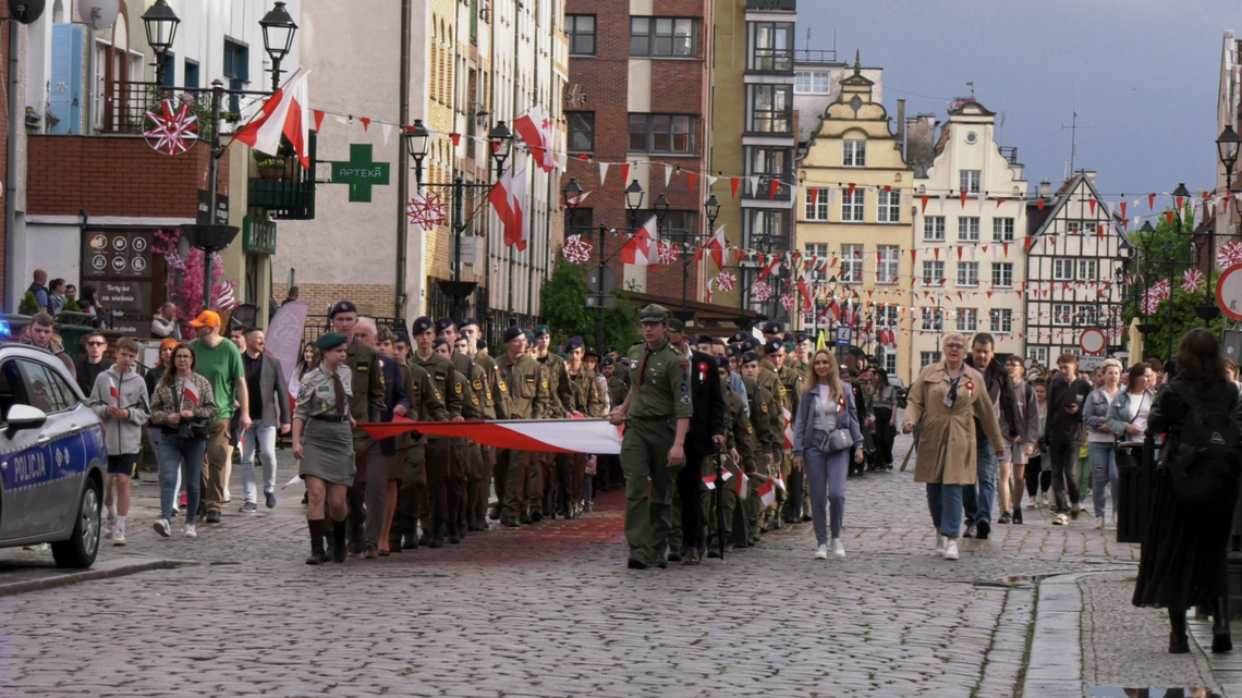 Dzień Flagi. Tak świętowaliśmy w Elblągu [WIDEO]