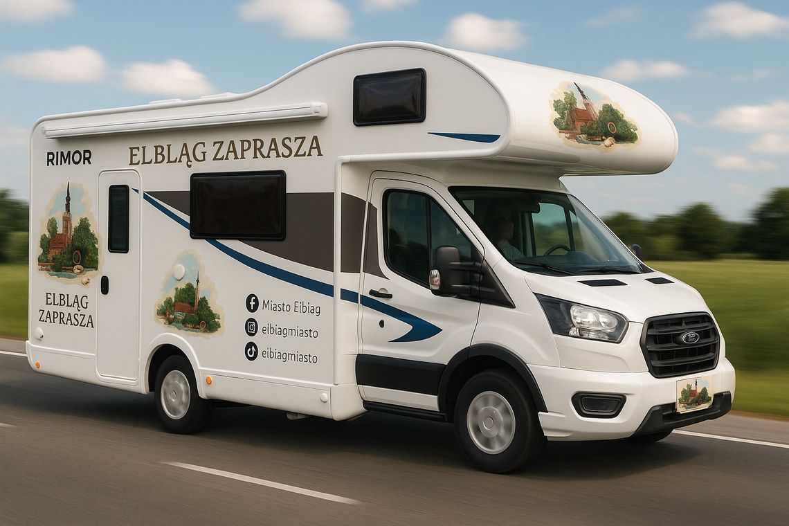 Elbląg na kółkach. Mobilny punkt turystyczny rusza w trasę