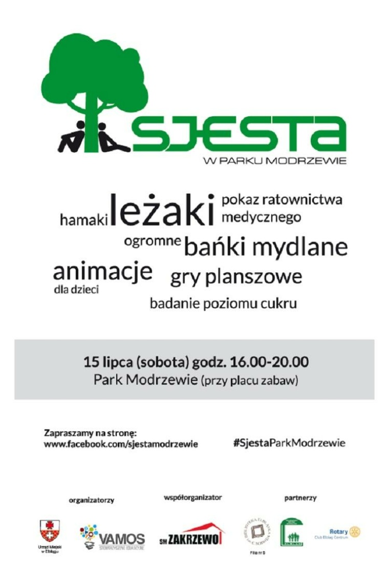 Hamak a może leżak? Odpocznij w Parku Modrzewie