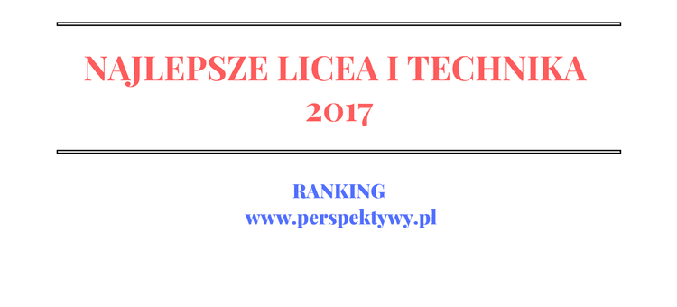 Już jest ranking najlepszych szkół w Polsce