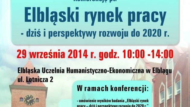 Konferencja &quot;Elbląski rynek pracy&quot;