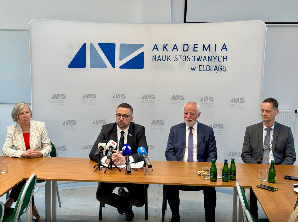 Minister Nauki i Szkolnictwa Wyższego z wizytą w ANS w Elblągu [WIDEO]