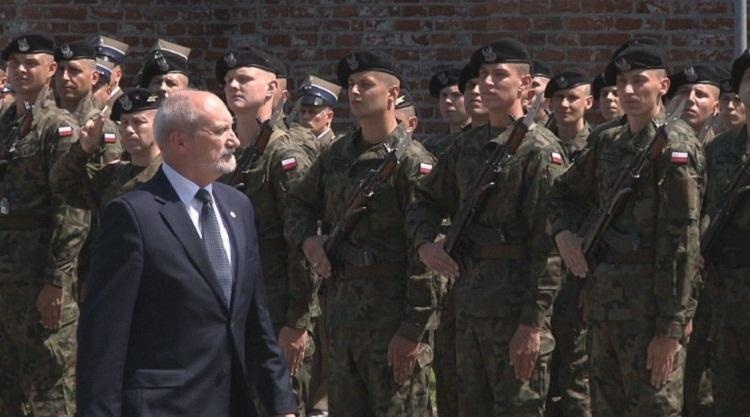 Minister Obrony Narodowej Antoni Macierewicz w Elblągu!