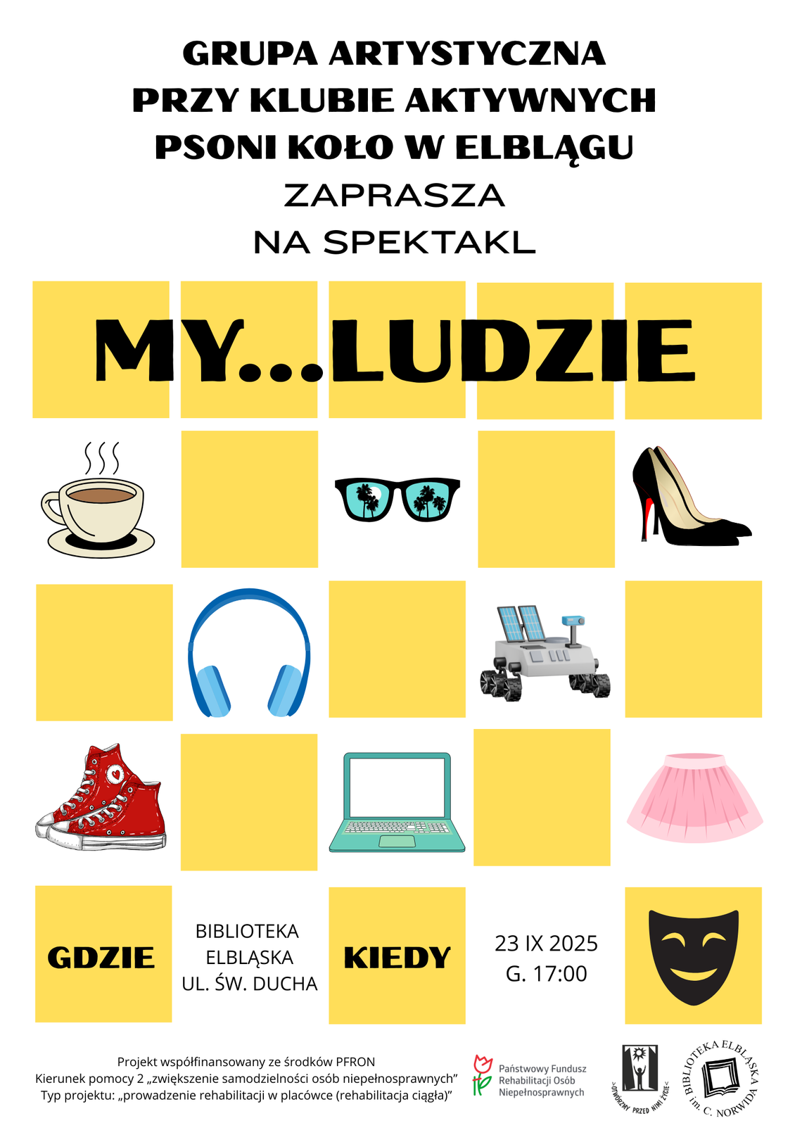 „My… ludzie” z PSONI w Bibliotece Elbląskiej