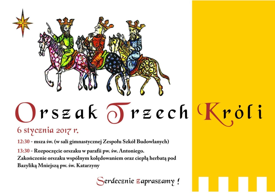 Orszak Trzech Króli w Braniewie 