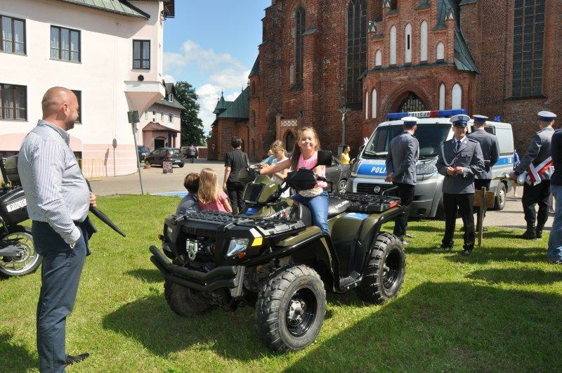 Policjanci świętowali z mieszkańcami Braniewa