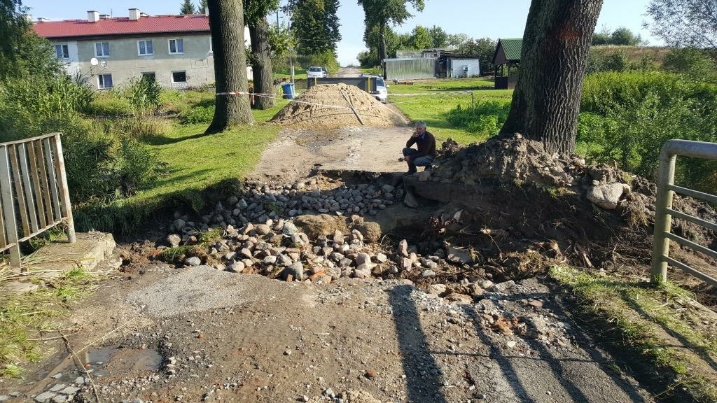 Powiat braniewski: Szacowanie strat po powodzi 