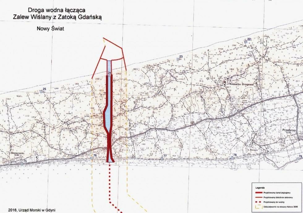 Projekt specustawy dla przekopu przez Mierzeję przyjęty. Budowa w 2018 roku