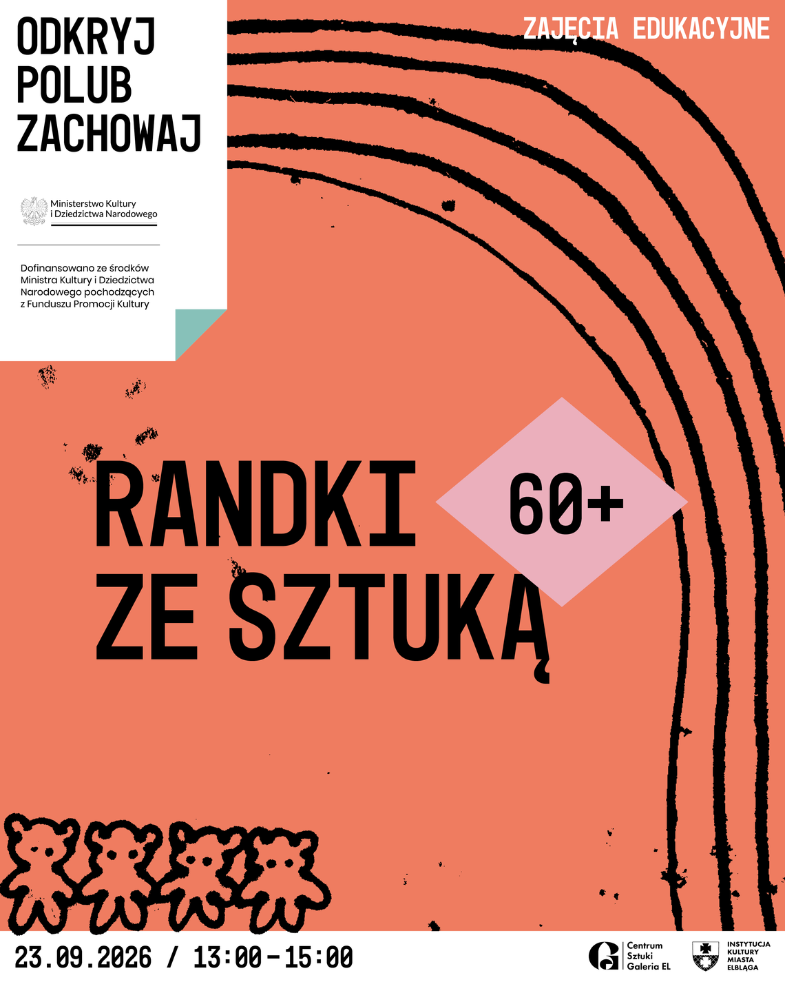 Seniorzy stworzą botaniczne reliefy. Galeria EL zaprasza na „Randki ze Sztuką 60+”