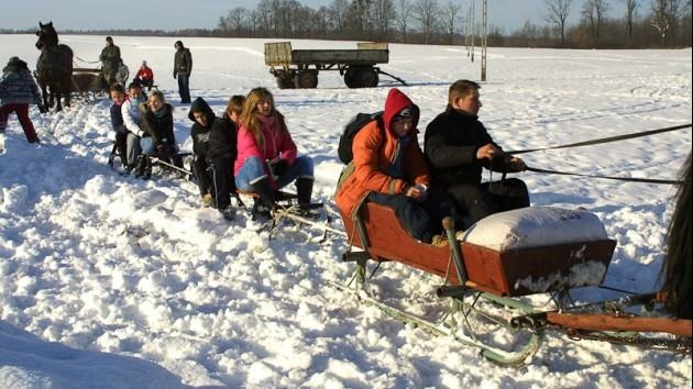 Śnieżką w hipopotama czyli motocykliści dzieciom