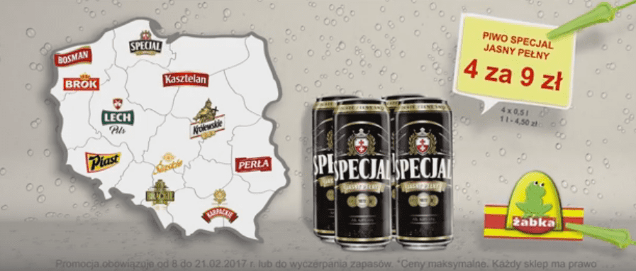SPROSTOWANIE - Żabka nie informowała o pochodzeniu produkcji marki Specjal
