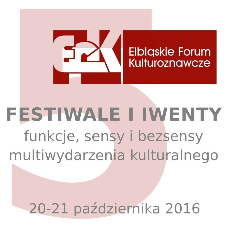 V Elbląskie Forum Kulturoznawcze