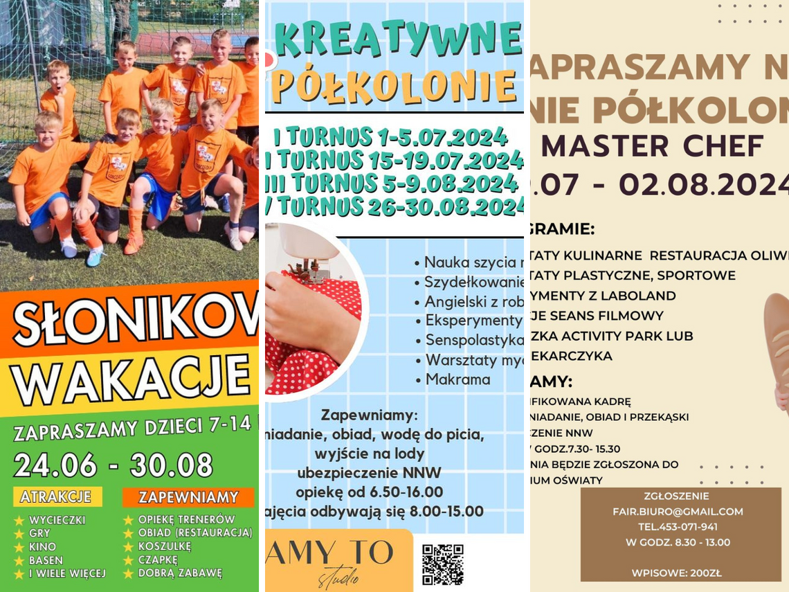 Wakacyjne przygody dla Dzieci – półkolonie w Elblągu!