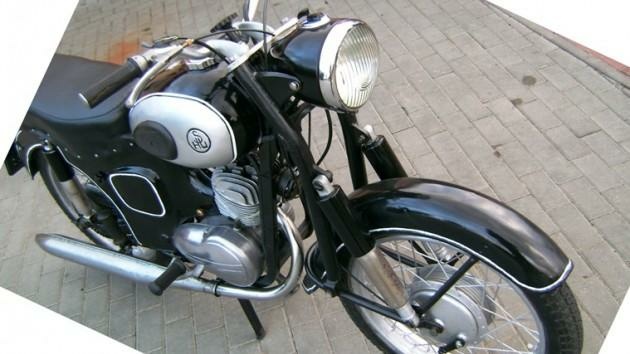 Wystawa motocykli PRL
