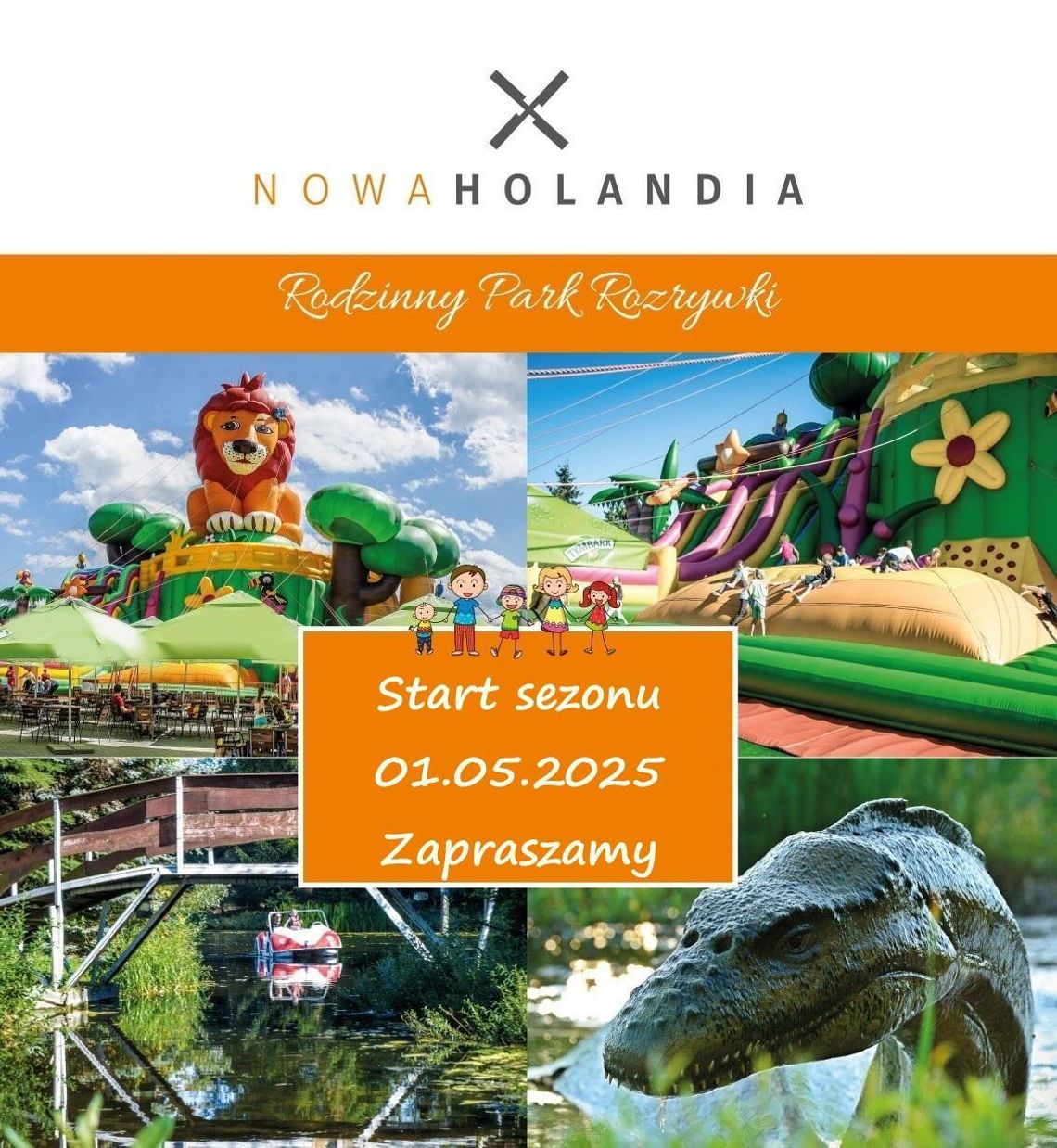 Zabawa na całego w Rodzinnym Parku Rozrywki Nowa Holandia!