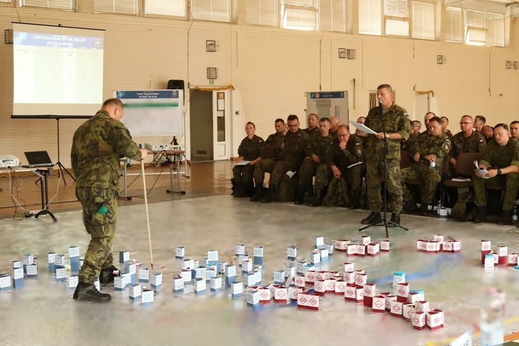 Żołnierze NATO szkolą się 