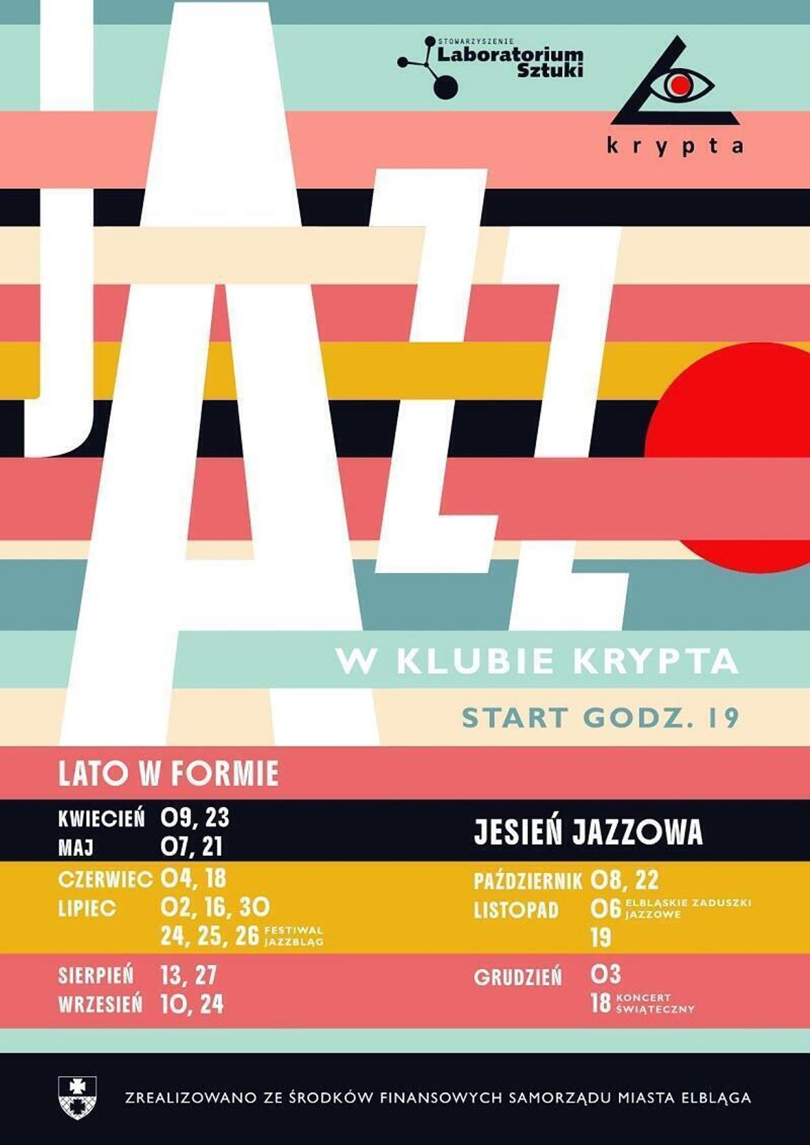 Jesień Jazzowa w Elblągu rusza w Klubie Krypta. Trzy sesje, Zaduszki i koncert świąteczny za darmo